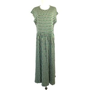 Boden Green Maxi Dress With Sun Print